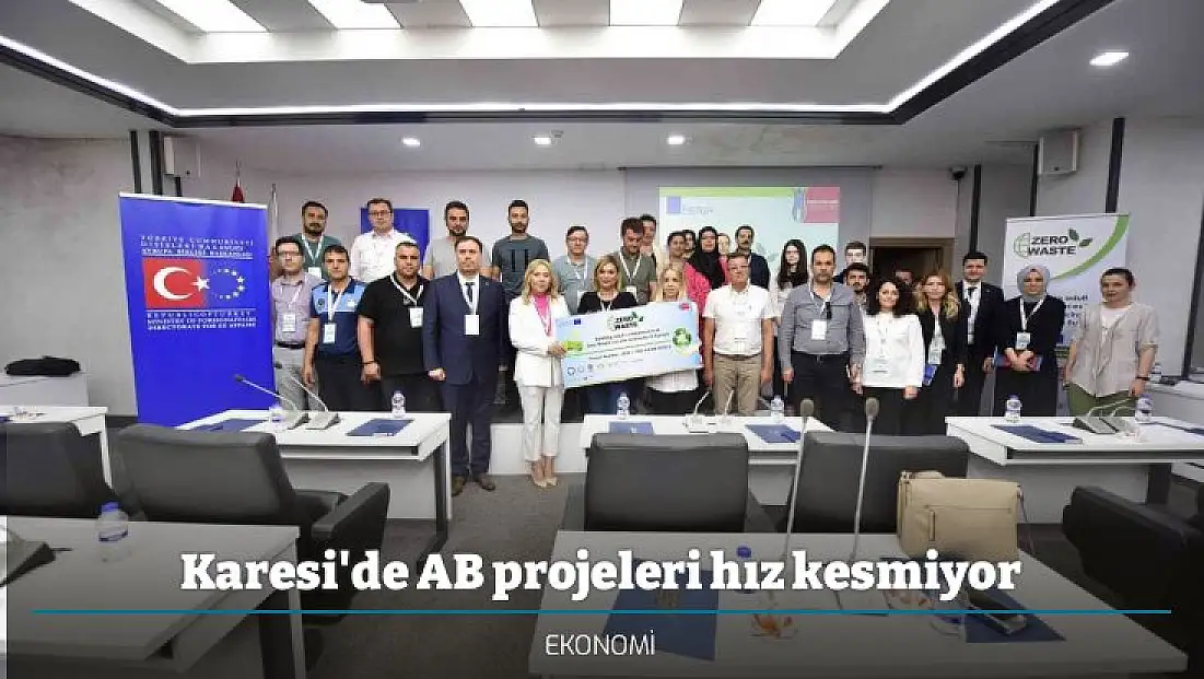 Karesi'de AB projeleri hız kesmiyor