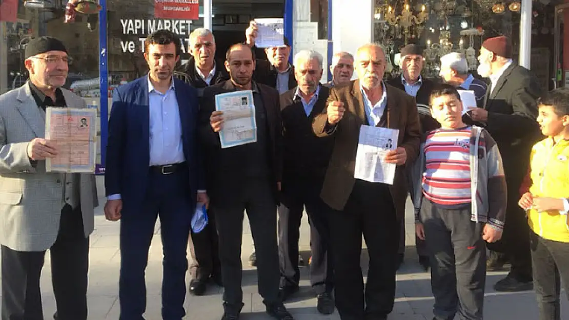 Tapuyu alan arsasından oluyor!