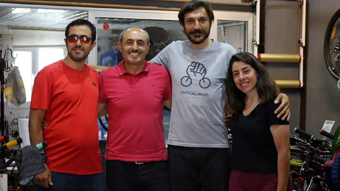 Ardahan'dan başlayan pedal arkadaşlığı Malatya'ya ulaştı
