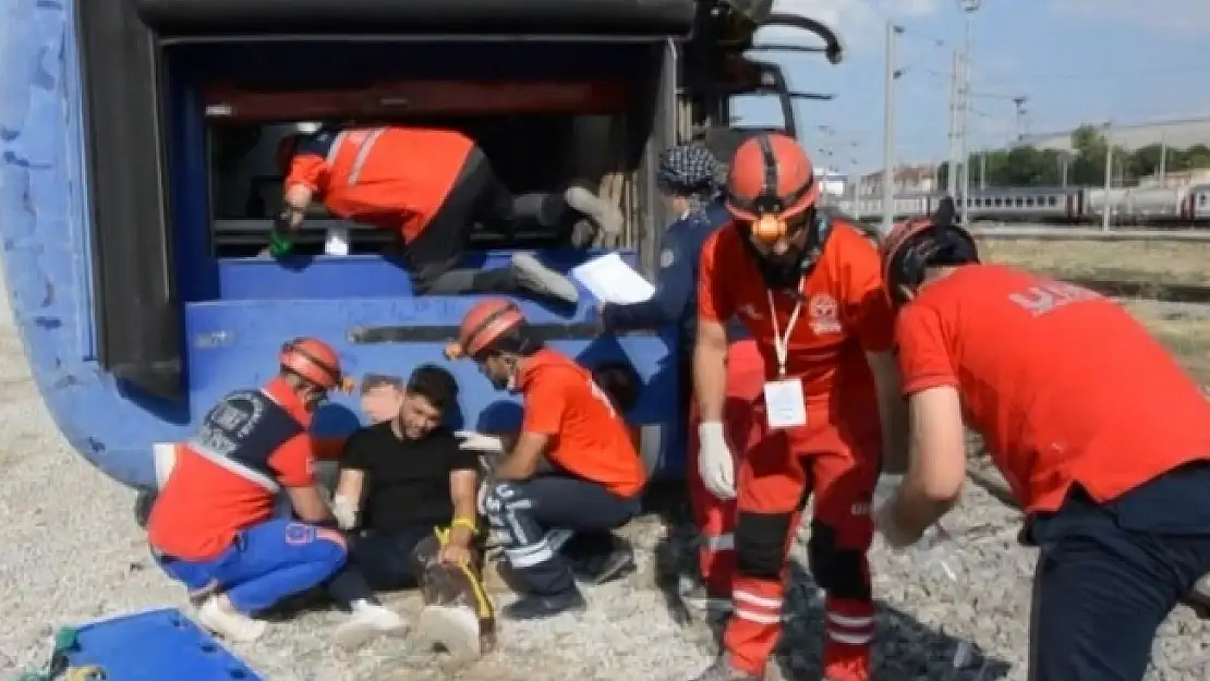 UMKE ekipleri büyük tatbikat öncesi provalarını sürdürüyor