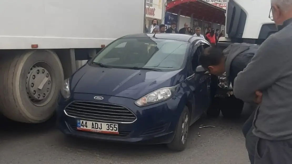 Malatya'da ilginç kaza