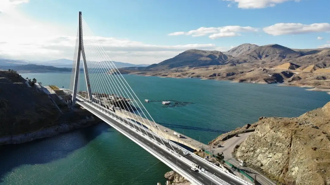 Kömürhan Köprüsü'nü 7 milyon 250 bin araç kullandı