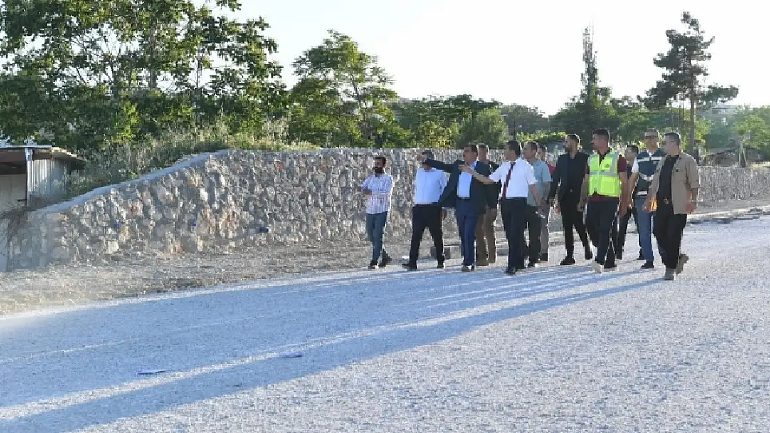 Kuzey kuşak yolunda çalışmalar sürüyor