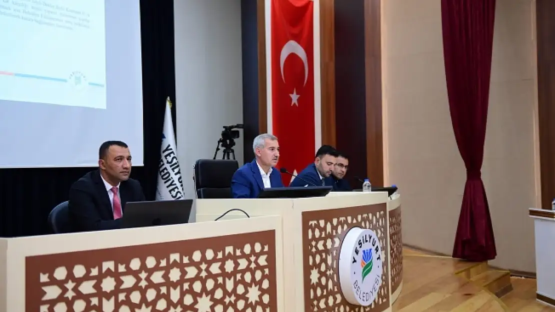 Yeşilyurt Belediye Meclisi Haziran ayı toplantısı yapıldı