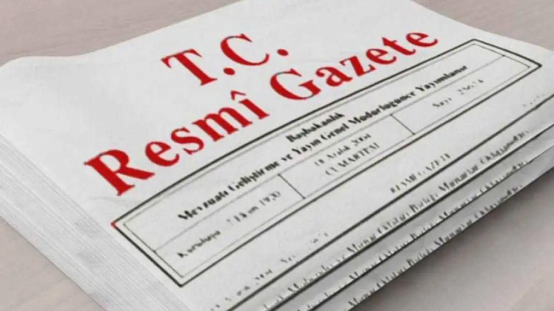 Atama kararları Resmi Gazete'de!