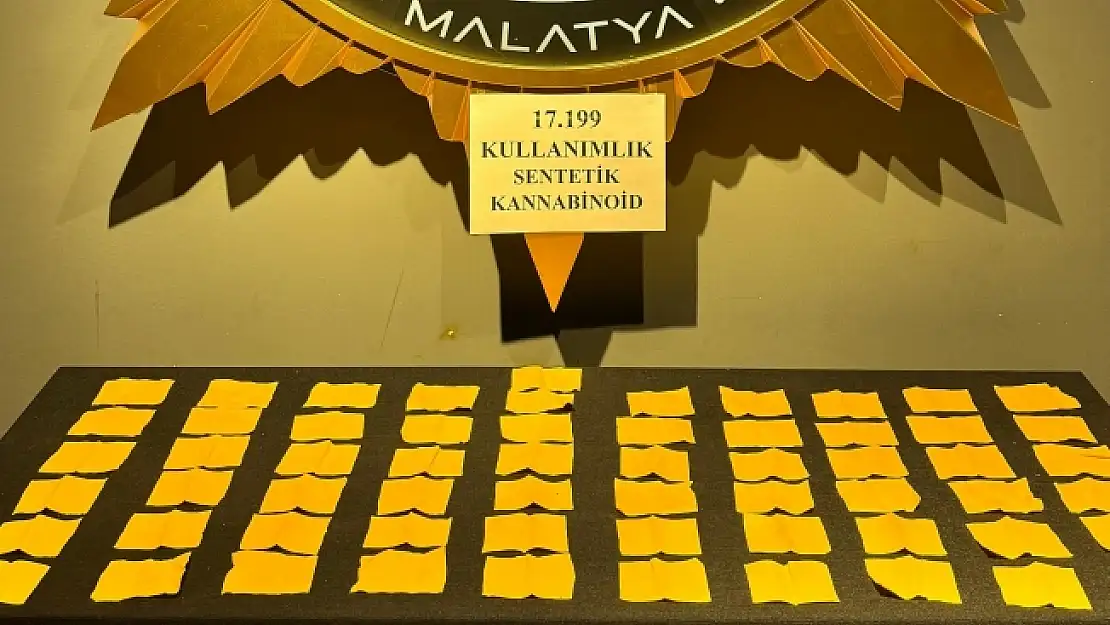 Malatya'da narkotik operasyonu: 5 şahıs tutuklandı