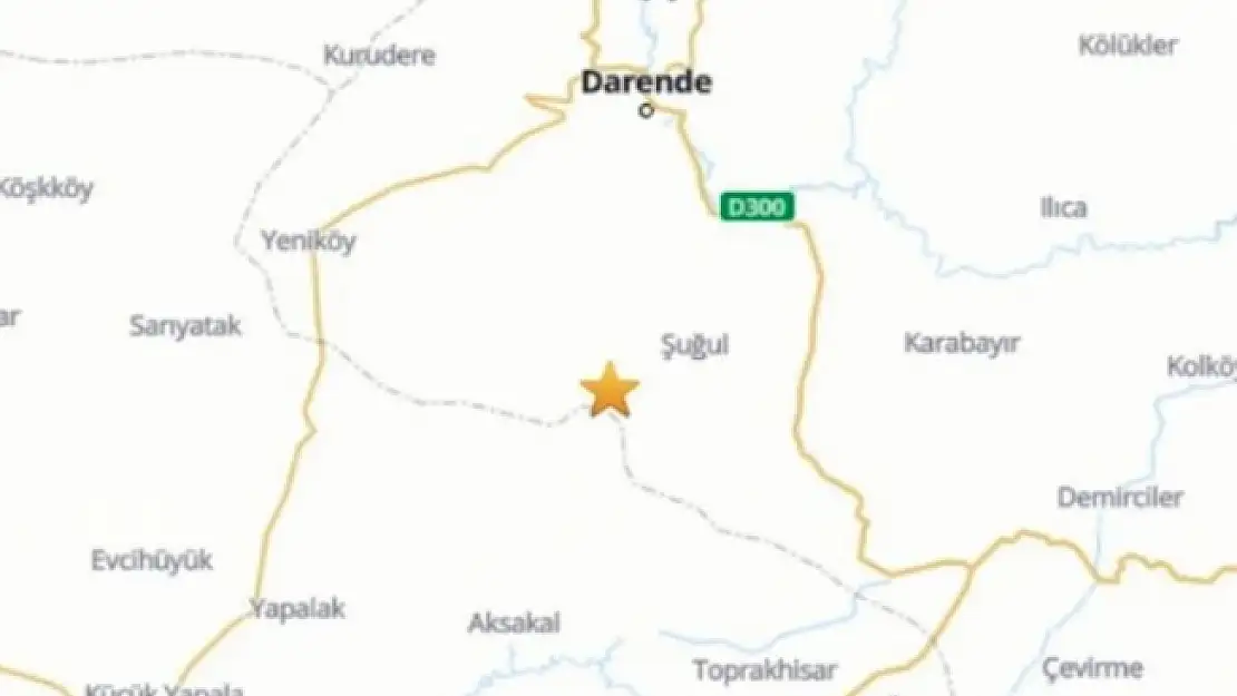 Darende' de korkutan deprem!