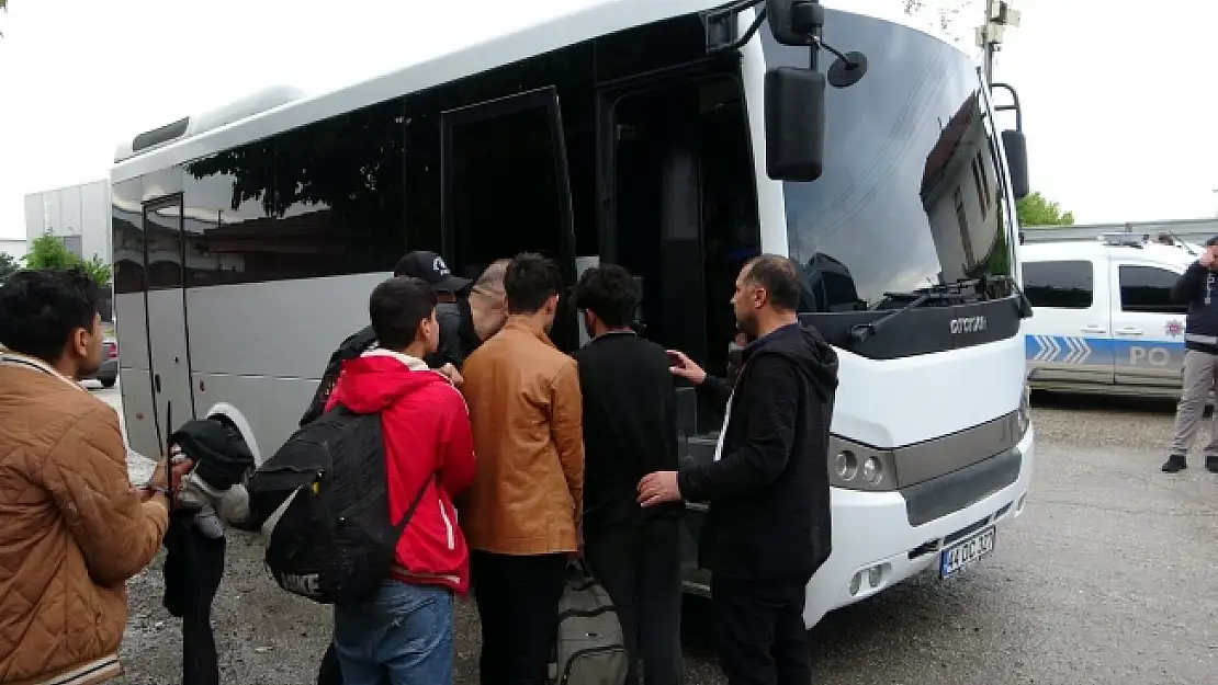 Malatya'da vize ihlali yapan 3 göçmen yakalandı