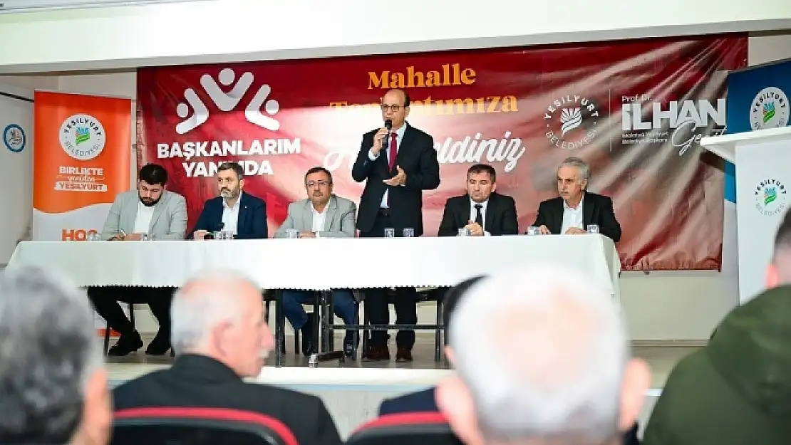 'Başkanlarım Yanımda' toplantısının durağı Yeşiltepe oldu