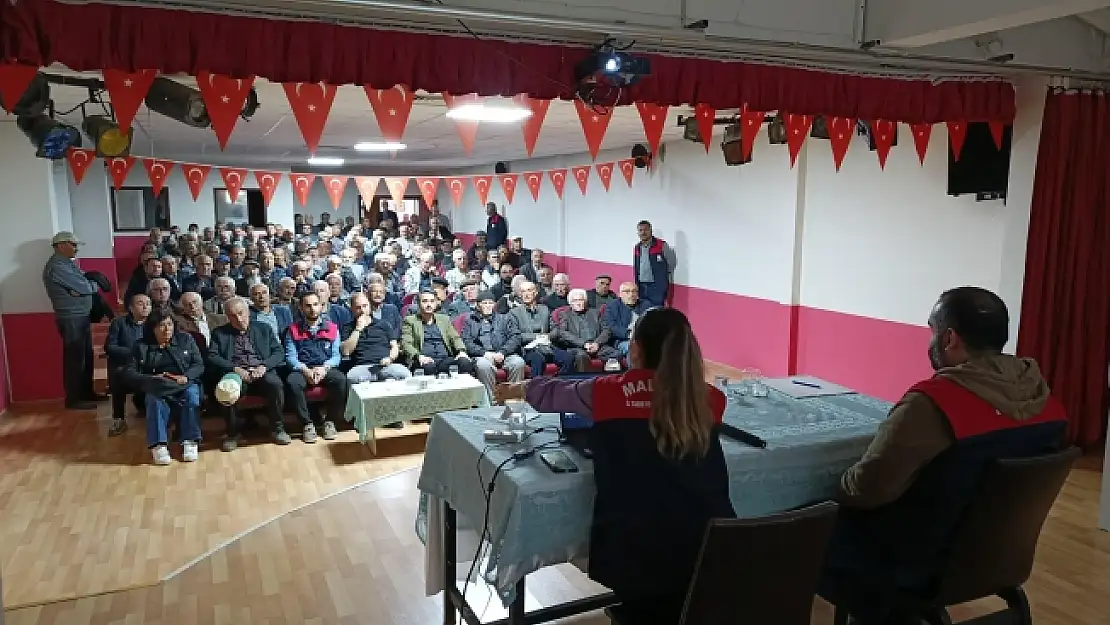 Hekimhan'da zirai don masaya yatırıldı