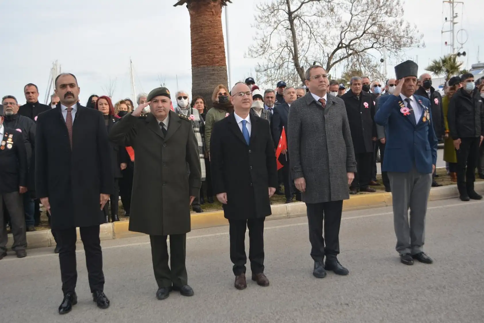 Ayvalık'ta Çanakkale Zaferi'nin 107. yıldönümü gururu