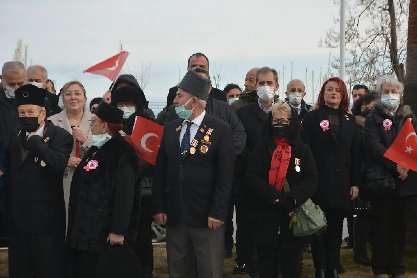 Ayvalık'ta Çanakkale Zaferi'nin 107. yıldönümü gururu