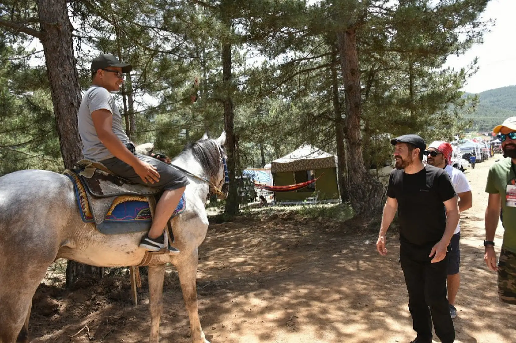 Sındırgı kamp ve karavan festivali doğaseverleri bir araya getirdi