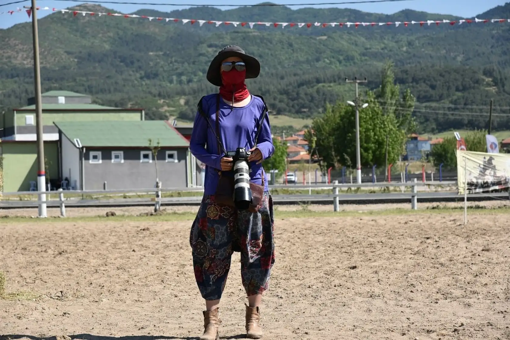 Sındırgı'da sınırları aşan Atlı Okçuluk yarışması