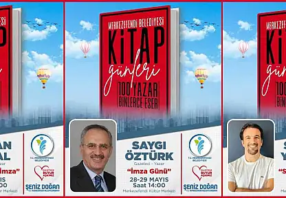 Merkezefendi Kitap Günleri'nde konuklarını ağırlamaya devam ediyor