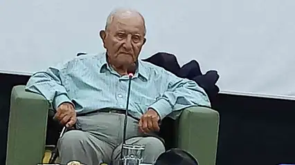 Türk Ocağı'nın konuğu Edremitli Doktor Necdet Özgelen oldu