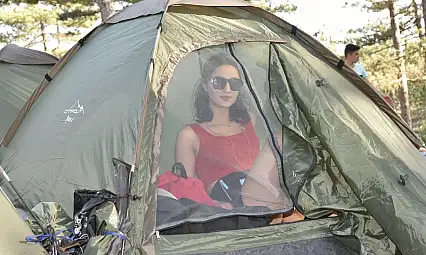 Sındırgı kamp ve karavan festivali doğaseverleri bir araya getirdi