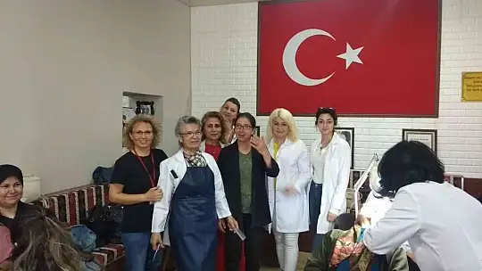 'İyilikte Yarışıyoruz' projesi ile köy kadınları güzelleşti