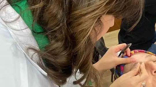 'İyilikte Yarışıyoruz' projesi ile köy kadınları güzelleşti