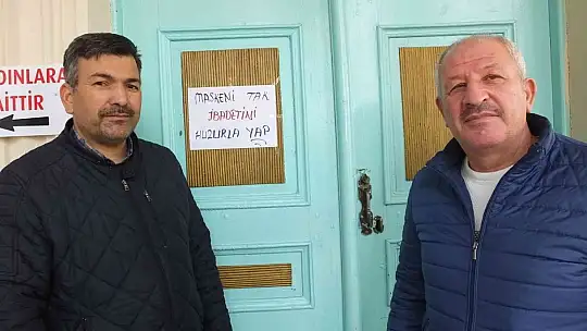 'Maskeni tak ibadetini huzurla yap'