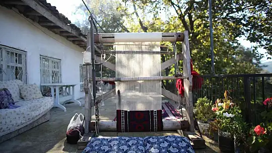 200 yıl sonra Sındırgı'da kök boya bahçesi kuruldu