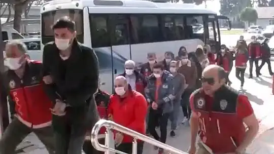 Araç kiralama operasyonunda 18 tutuklama