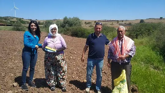 Ayvalık Ziraat Odası Başkanı Baysal, 'Çiftçiler Gününü' unutmadı