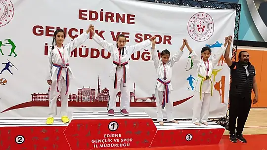 Ayvalıklı tekvandocular başarıya doymuyor