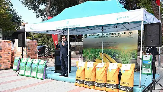 Balıkesir Büyükşehir Belediyesi'nden üreticiye 15 milyon destek