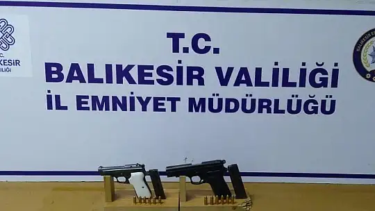 Balıkesir'de  48 şahsa 'Huzur' operasyonu