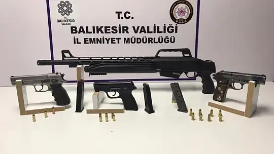 Balıkesir'de 'Huzur' operasyonu