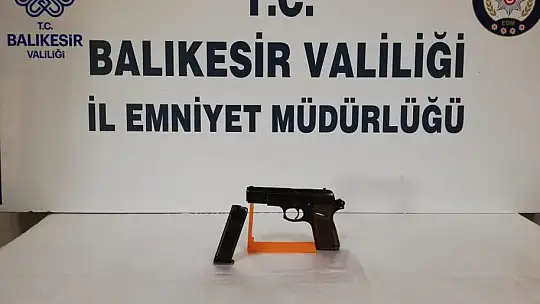 Balıkesir'de 'Huzur' operasyonu