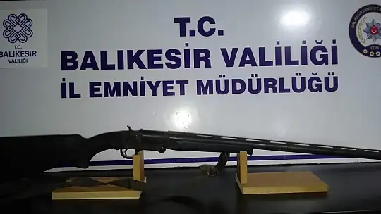 Balıkesir'de 'Huzur' operasyonu