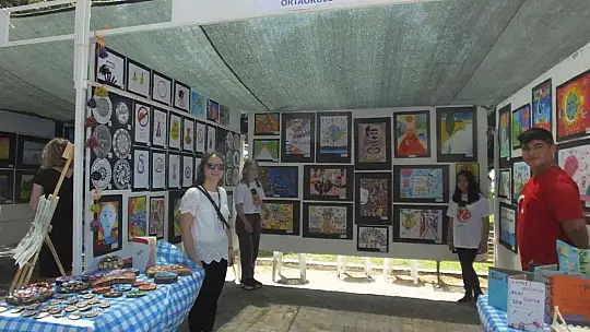 Balıkesir'de, 19 okulda yıl boyu hazırlanan ürünler sergilendi