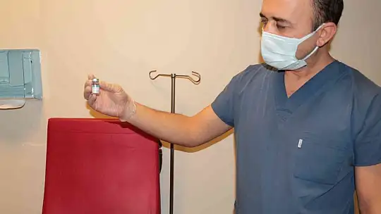 Balıkesir'de ilk TURKOVAC aşısı yapıldı