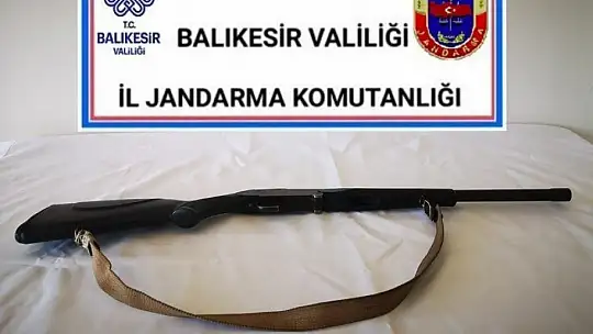 Balıkesir'de jandarmadan 'Huzur' operasyonu