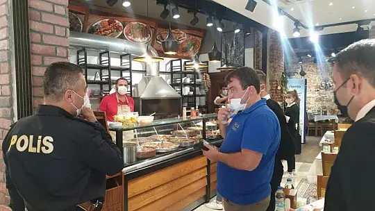 Balıkesir'de maske ve mesafe denetimleri arttı