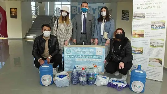 Balıkesir'de mavi kapaklar engellilere tekerlekli sandalye olacak