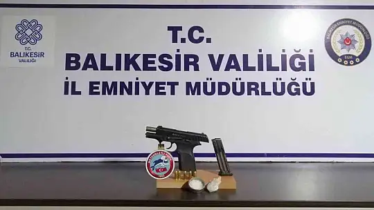 Balıkesir'de polis ve jandarmadan 'Huzur' operasyonu