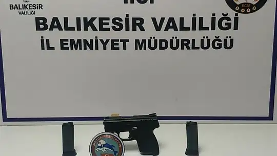 Balıkesir'de polisten 35 şahsa gözaltı