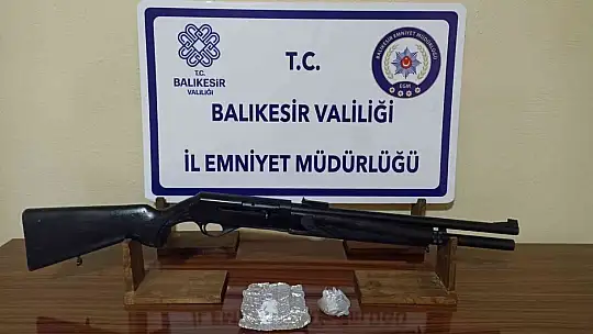 Balıkesir'de polisten 55 şahsa 'Huzur' operasyonu