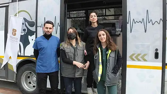 Balıkesir'de sokak hayvanlarına VETBÜS şefkati