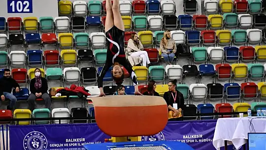 Balıkesir'de ulusal cimnastik turnuvası