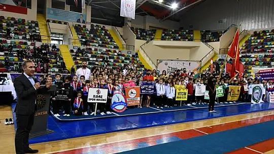 Balıkesir'de ulusal cimnastik turnuvası