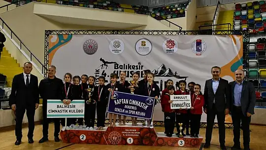 Balıkesir'de ulusal cimnastik turnuvası