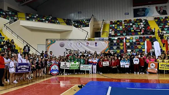 Balıkesir'de ulusal cimnastik turnuvası