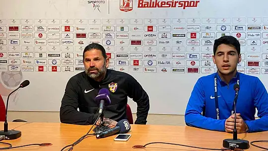 Balıkesirspor - Eyüpspor maçın ardından