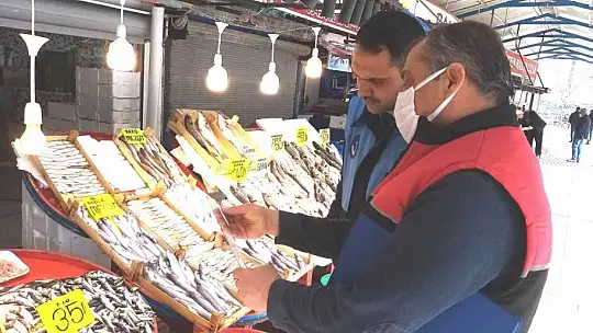 Bandırma balık hali denetimden geçti