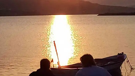 Bandırma'da gün batımı, görenleri hayran bıraktı