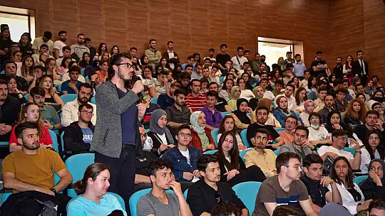 BAÜN'de öğrenci-rektör buluşması gerçekleşti